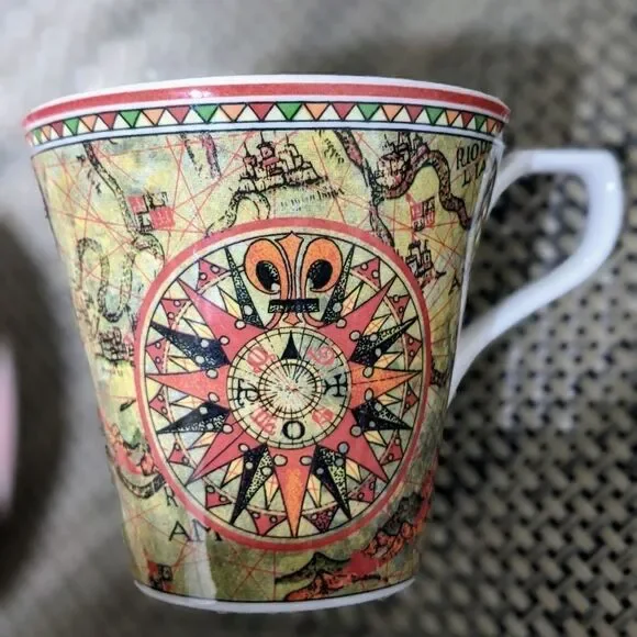 Saint James Super Strong Fine China Hankook tea cup +plate - Picture 3 of 8